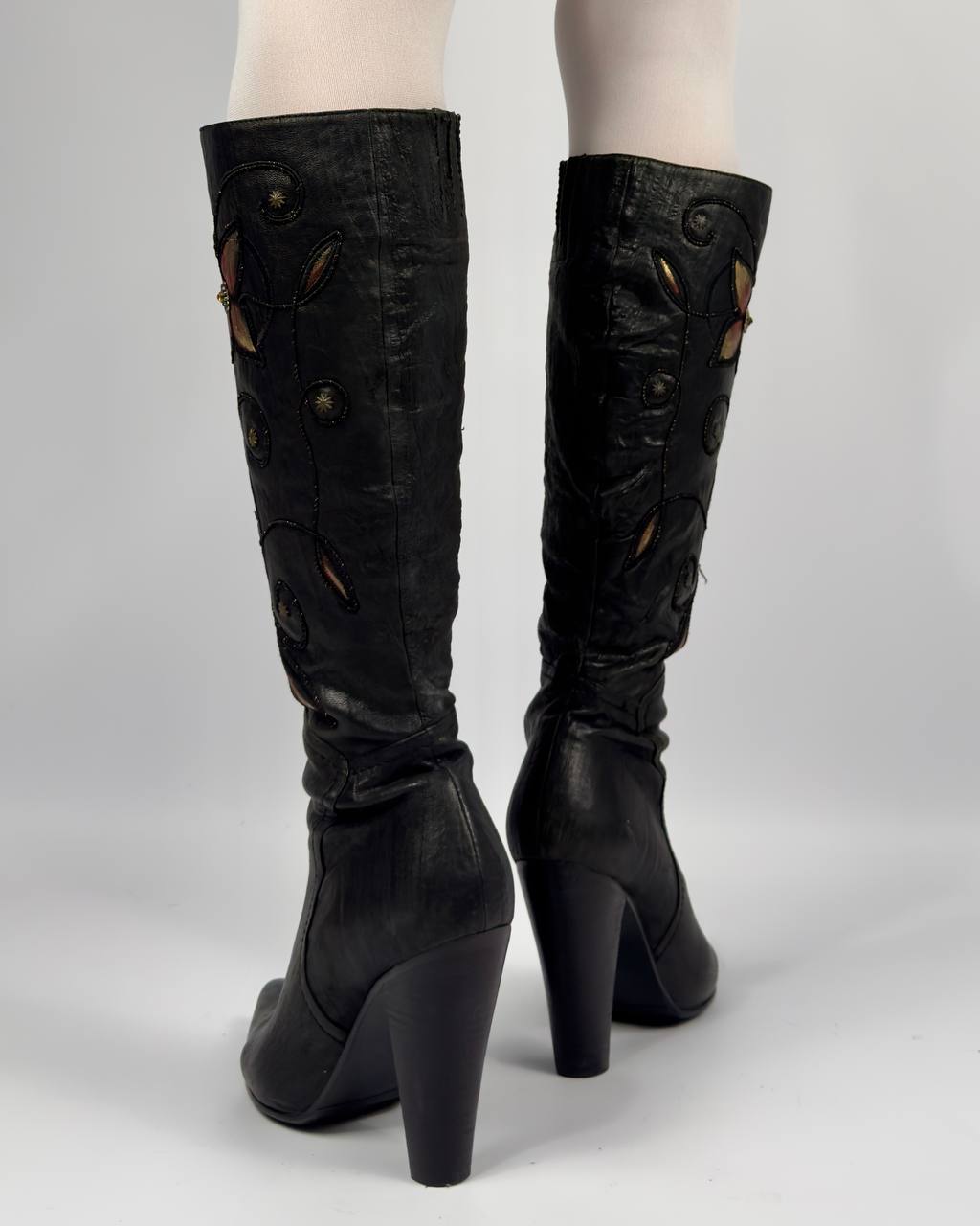 Vintage Leather Boots — 39/40