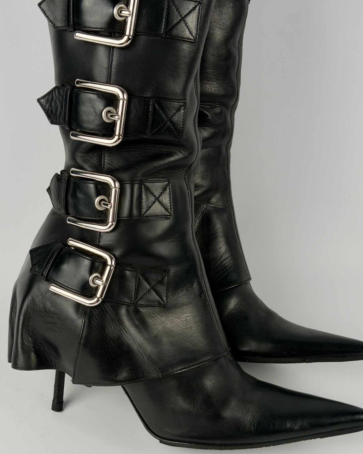 Dolce & Gabbana 2003 Buckle Heels — 36