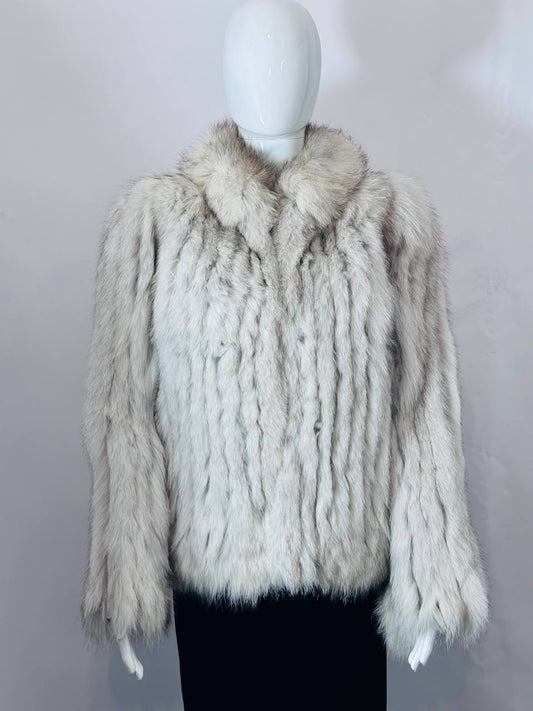 Vintage Arctic Fox Fur Coat