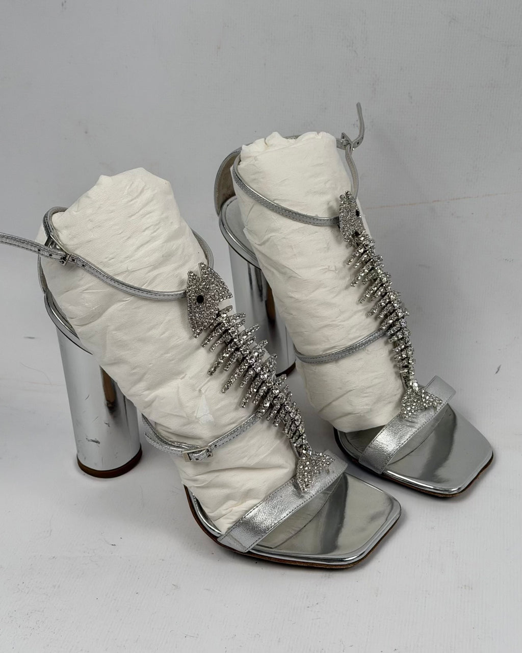 Giuseppe Zanotti Fishbone Heels SATC — 39