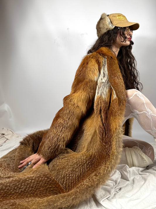 Vintage Fox Fur Coat
