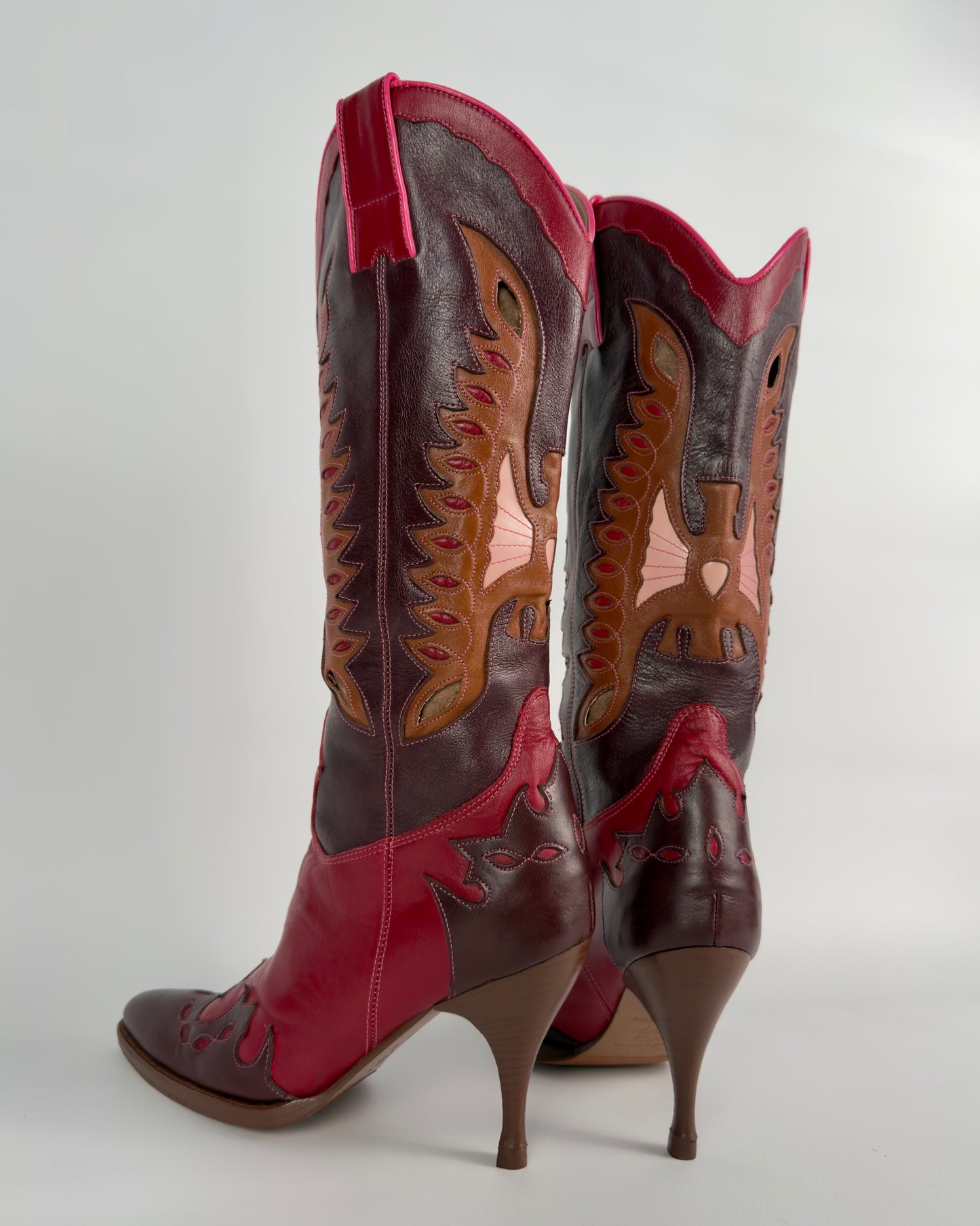 D&G SS 04 Cowboy Boots — 37