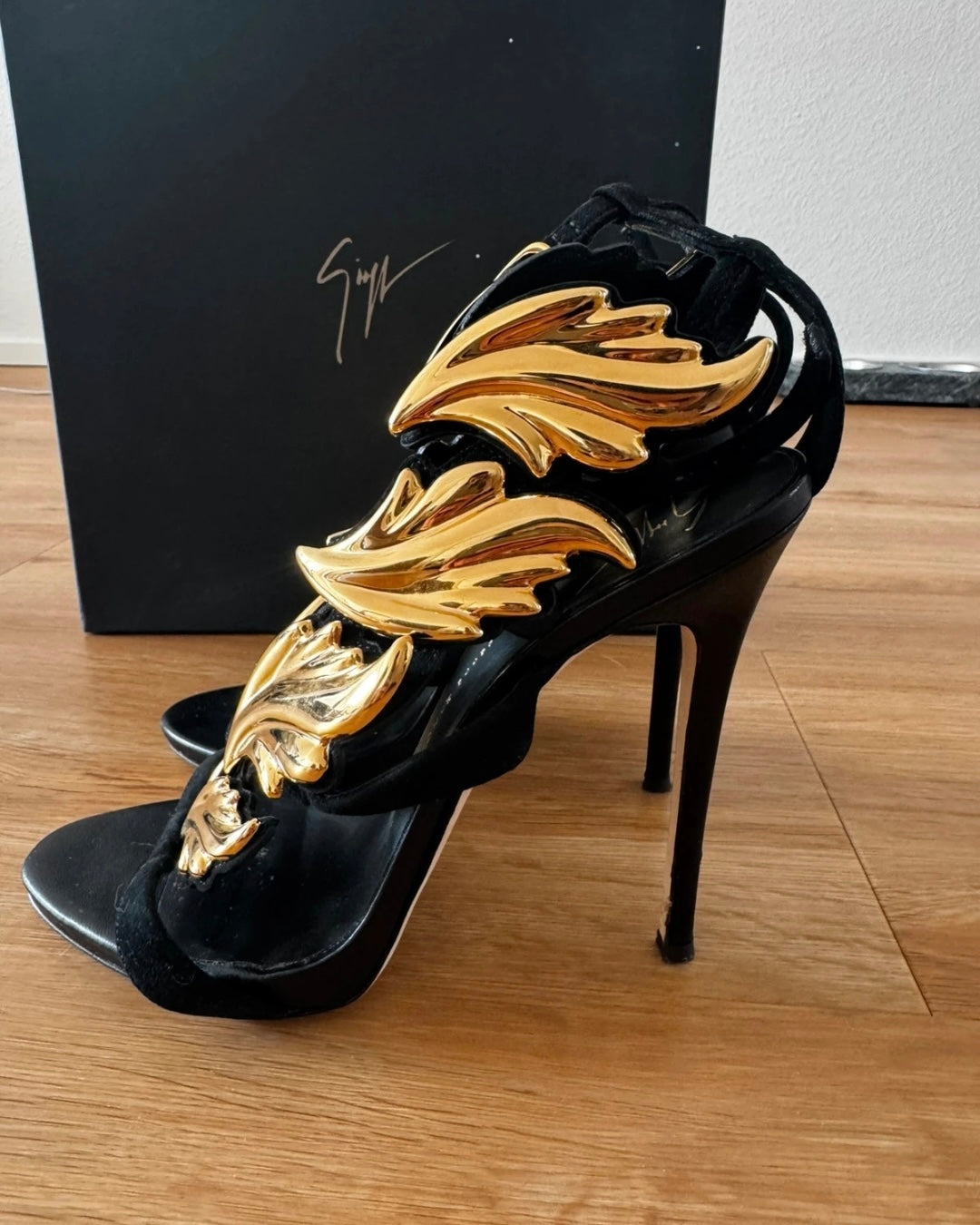Giuseppe Zanotti Cruel Summer Wing Heels — 39