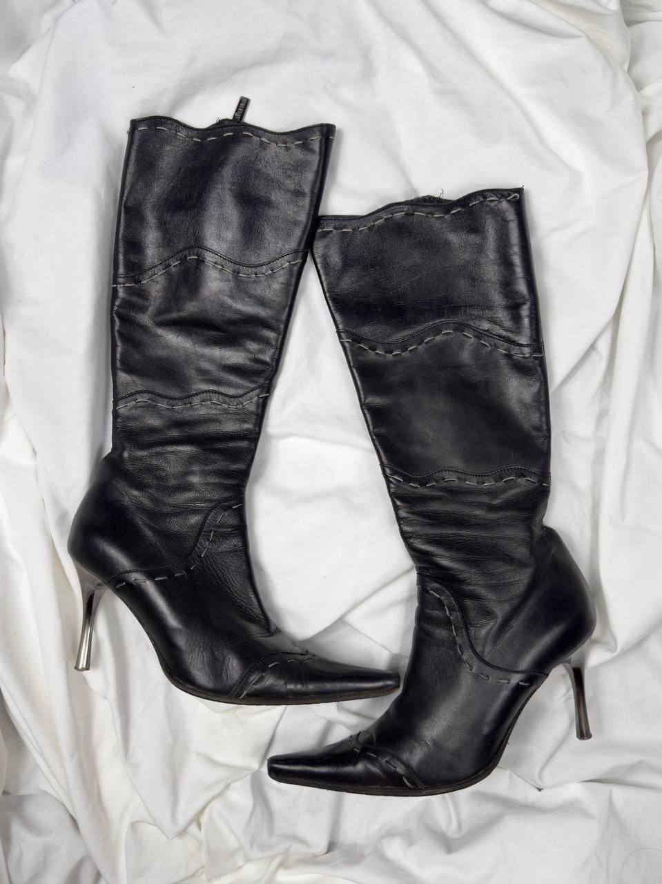 Vintage Italian Leather Boots 39/40