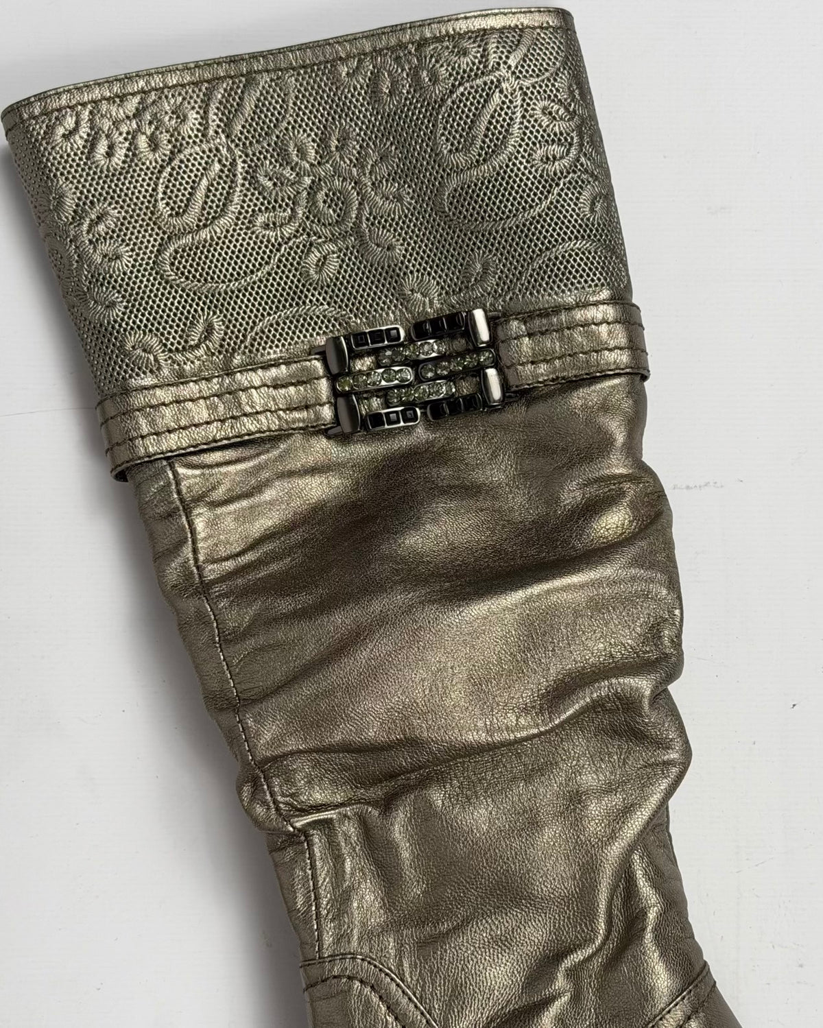 Vintage Leather Boots — 38
