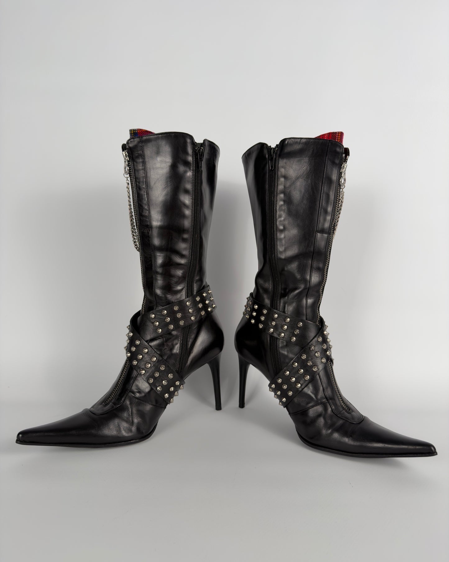 Le Silla Vintage Punk Boots — 40