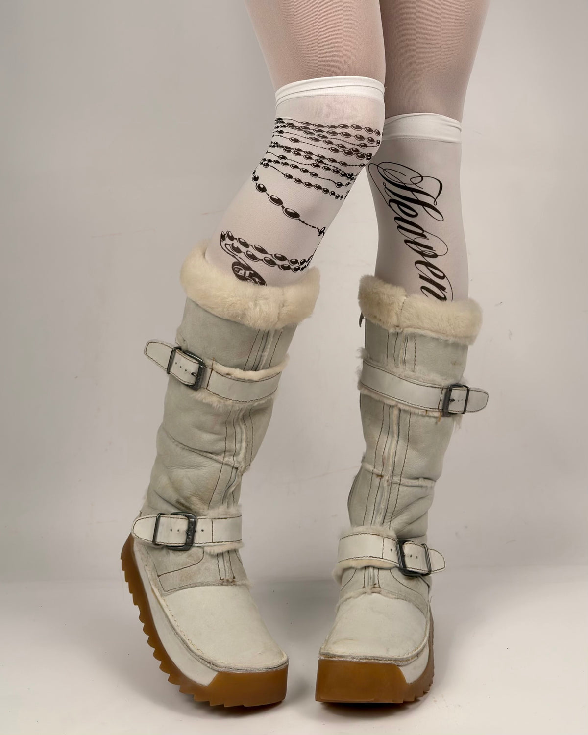 The Art Company Vintage Buckle Winter Alaska Boots — 37