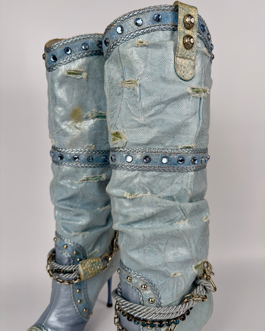 El Dante’s Couture Vintage Cowboy Boots — 36