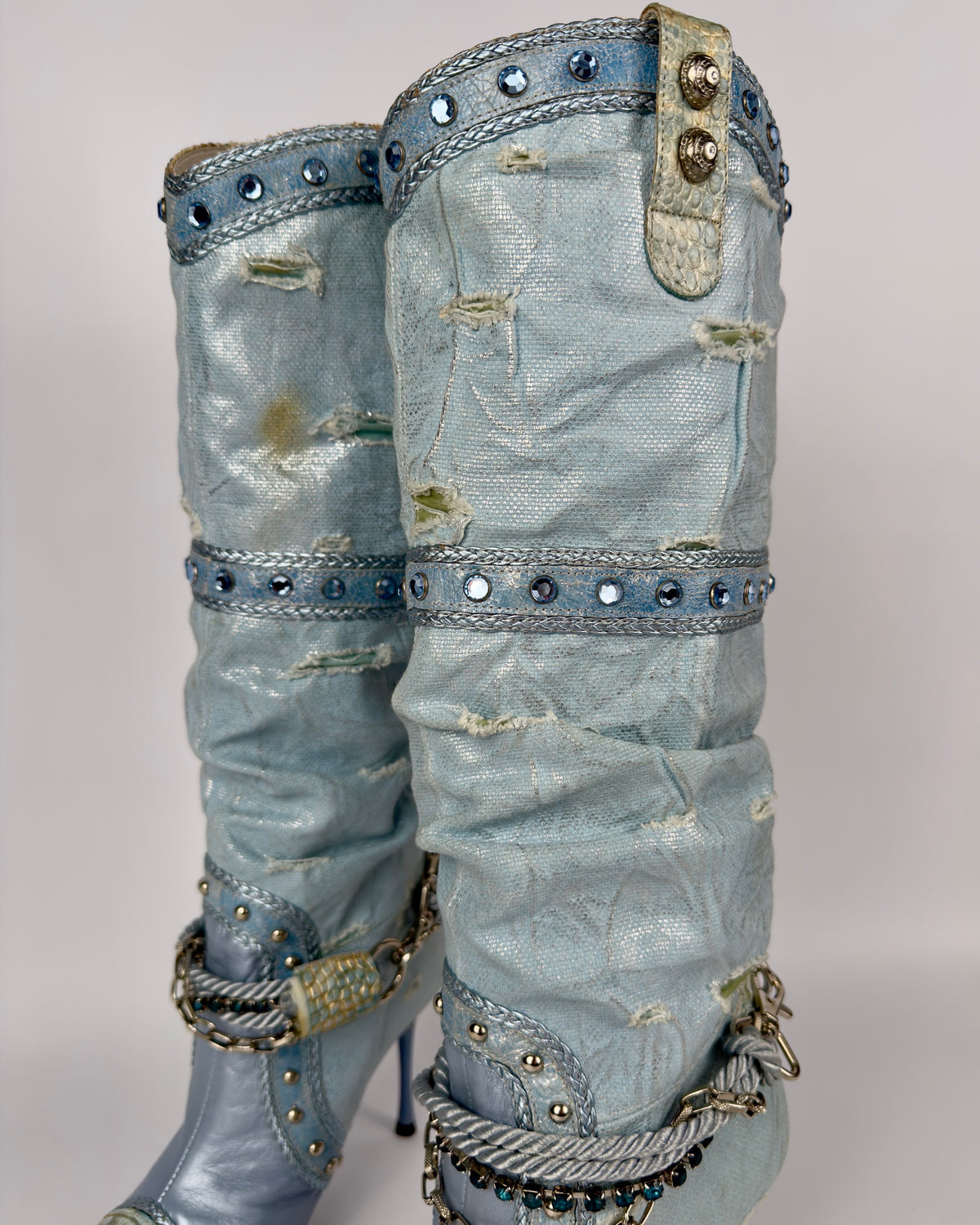 El Dante’s Couture Vintage Cowboy Boots — 36