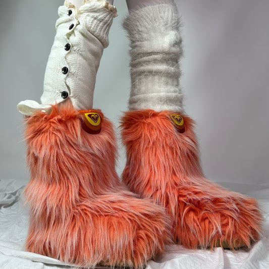 Roxy Vintage Fur Boots 36/37