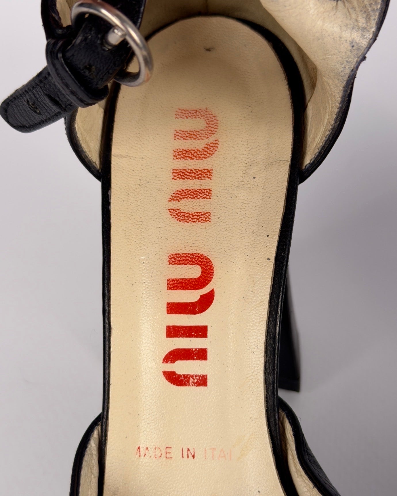 Miu Miu Vintage Mary Jane Heels — 37/38