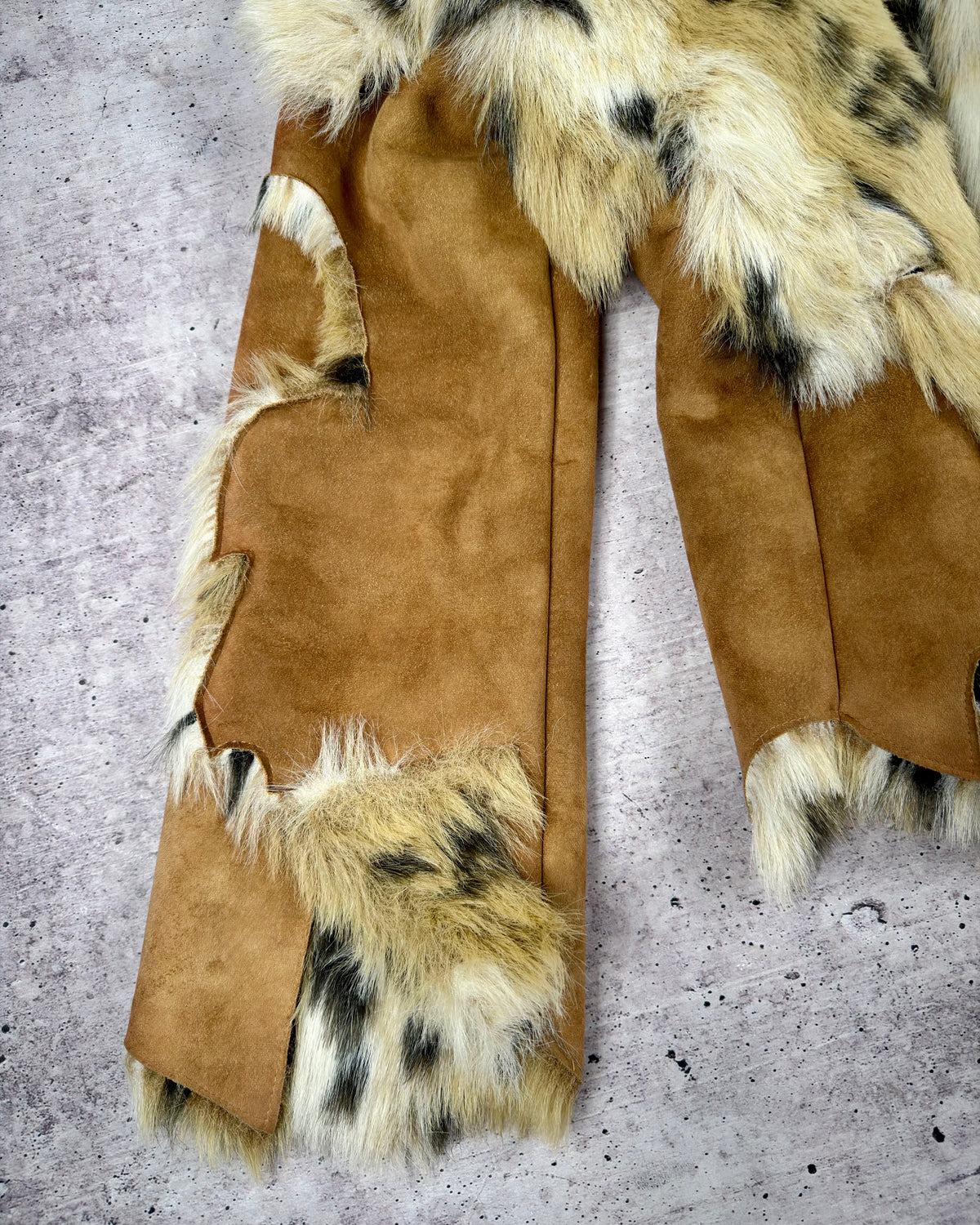 Vintage Faux Fur Jacket — S/M