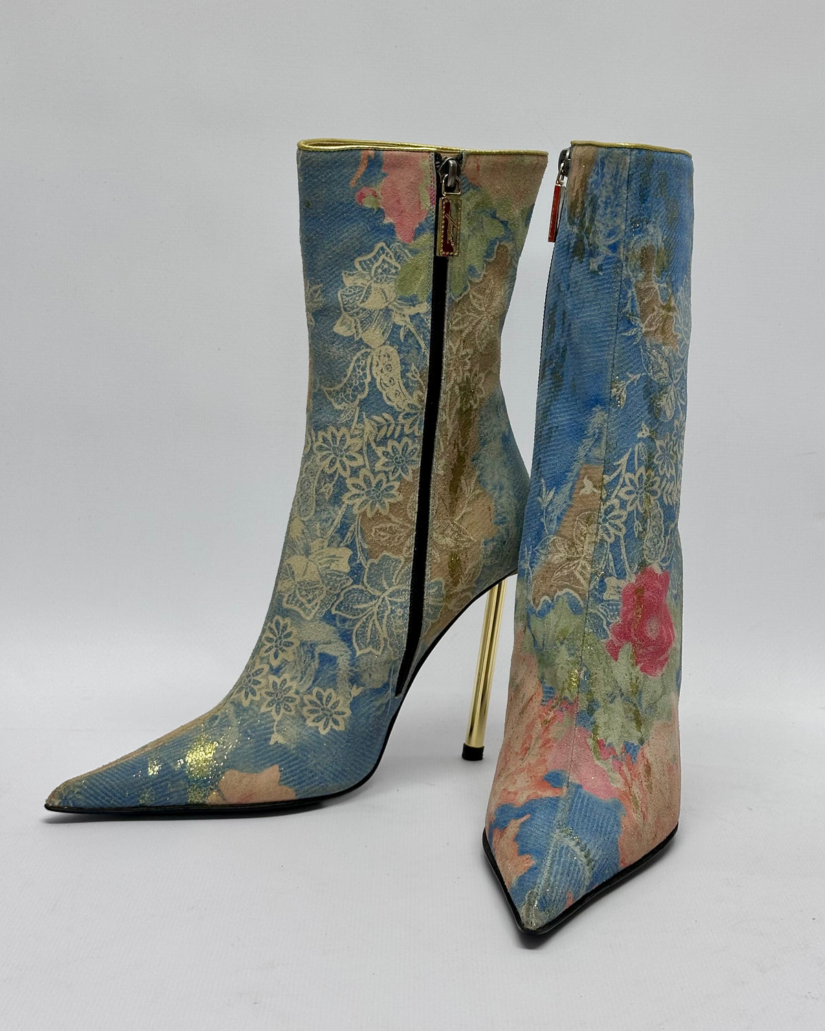 Hamlet Couture Vintage Suede Boots — 38