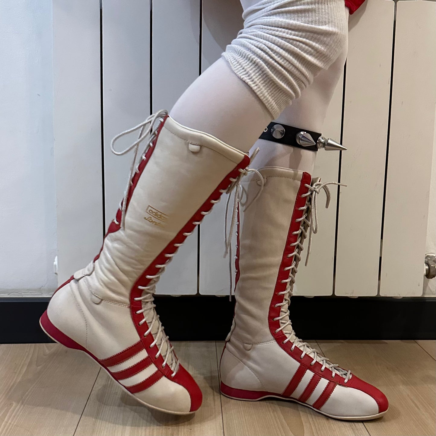 Adidas Santos Vintage Boxing Wrestling Boots 38/40