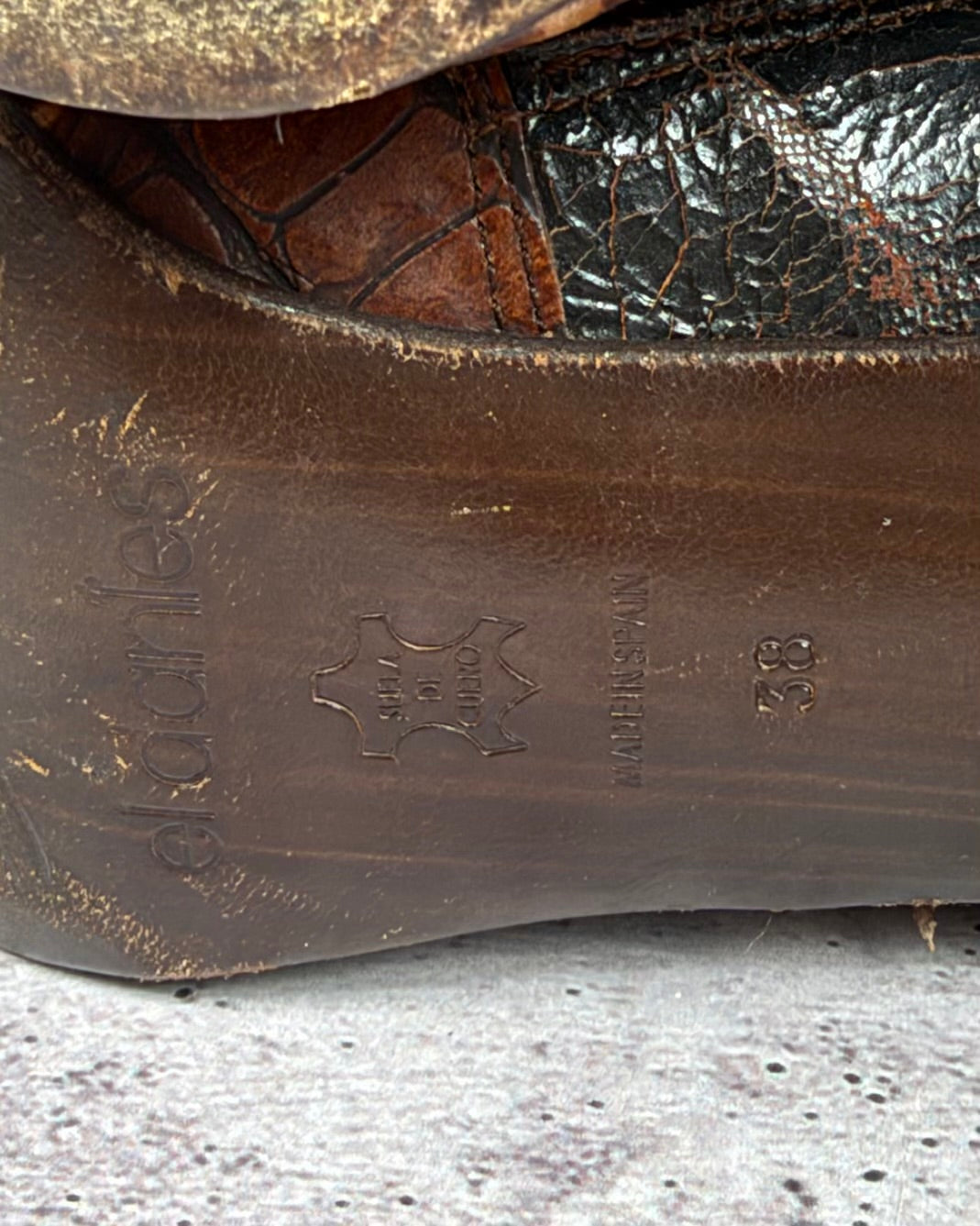 El Dante’s Couture Vintage Boots — 37/38