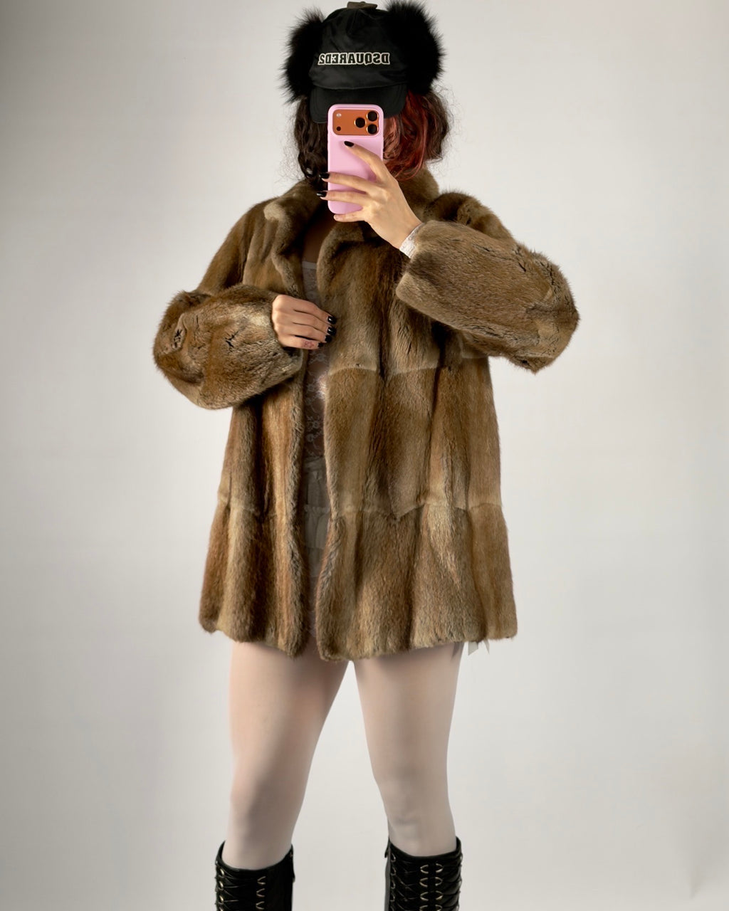 Vintage Fur Coat — XS/M