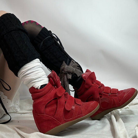 Luciano Carvari Wedge Sneakers 39/40