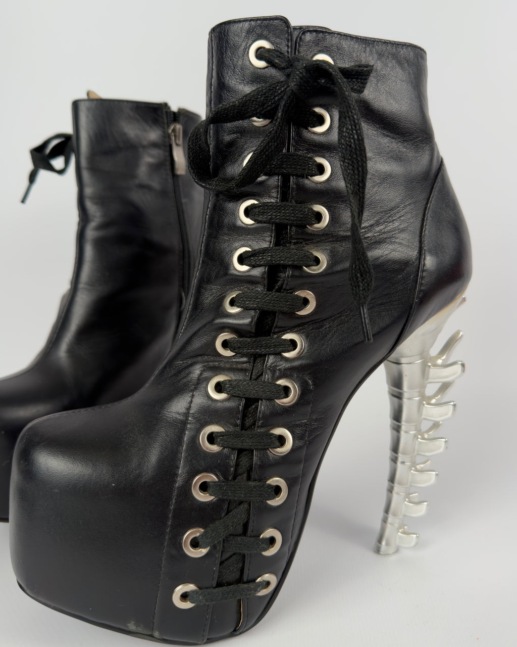 Gianmarco Lorenzi Spine Heel Boots — 40