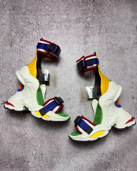 Dsquared2 ‘The Giant Sandal’ 2019 Runway Wedge Heels