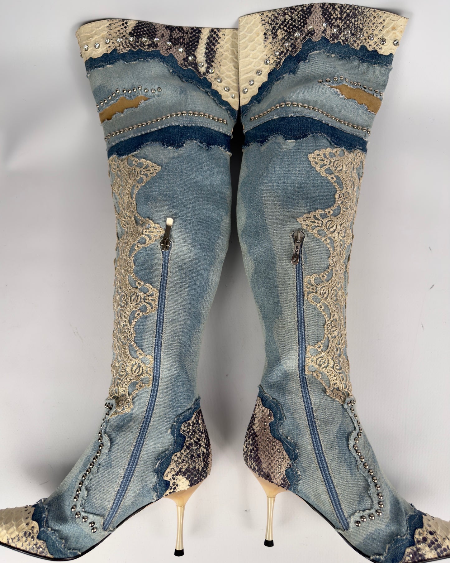 El Dante’s Couture Vintage Boots — 38