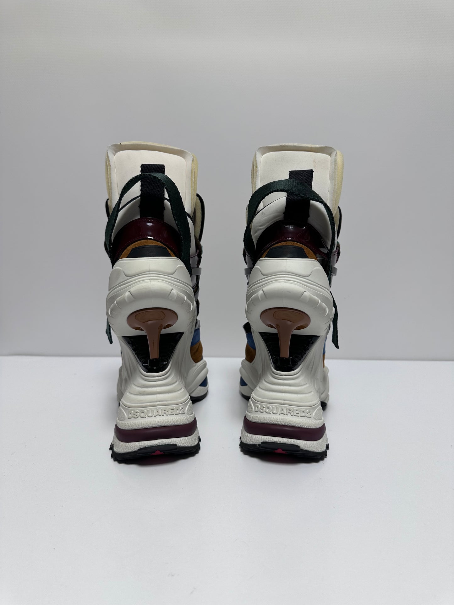 Dsquared2 S/S 2019 The Giant Sneaker Heels — 39