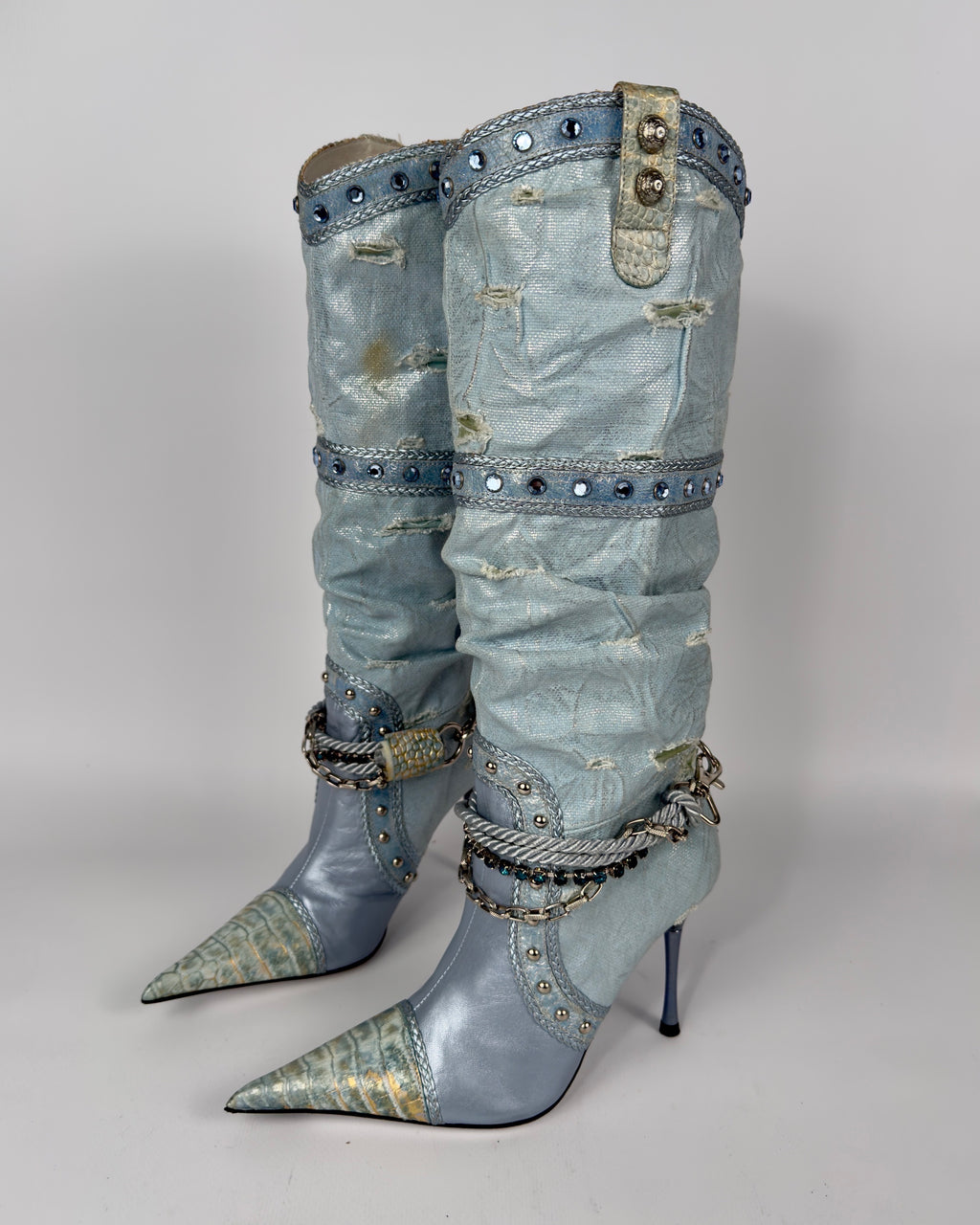 El Dante’s Couture Vintage Cowboy Boots — 36