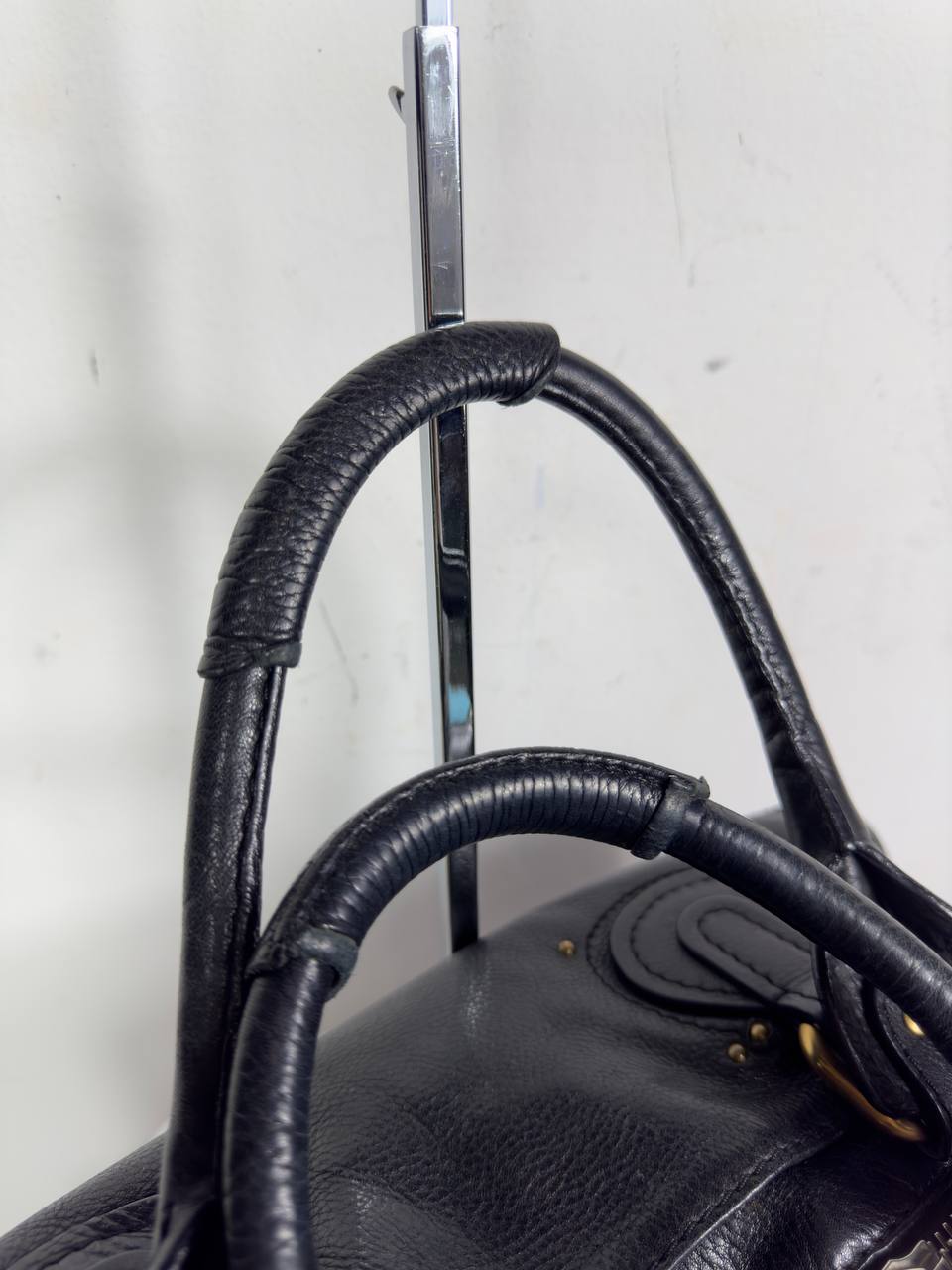 Chloe 2000s Paddington Lock Leather Bag