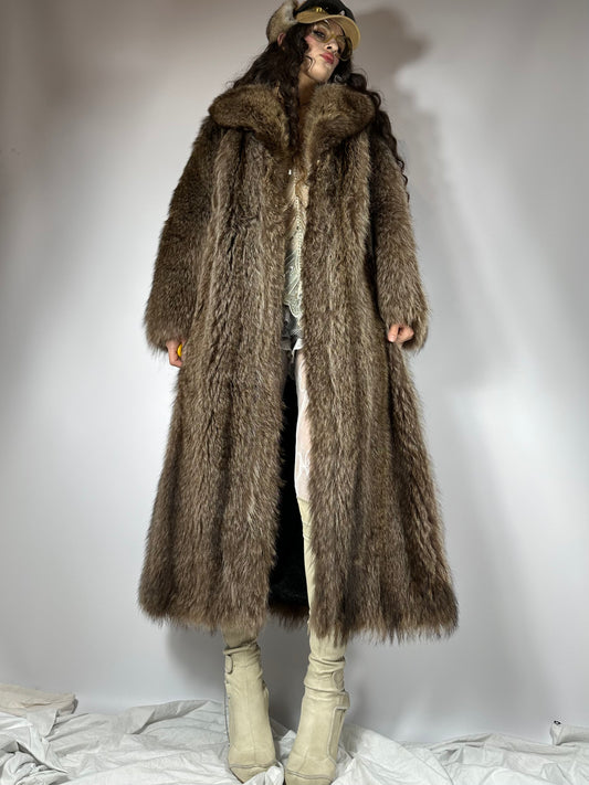 Vintage Maxi Fur Coat