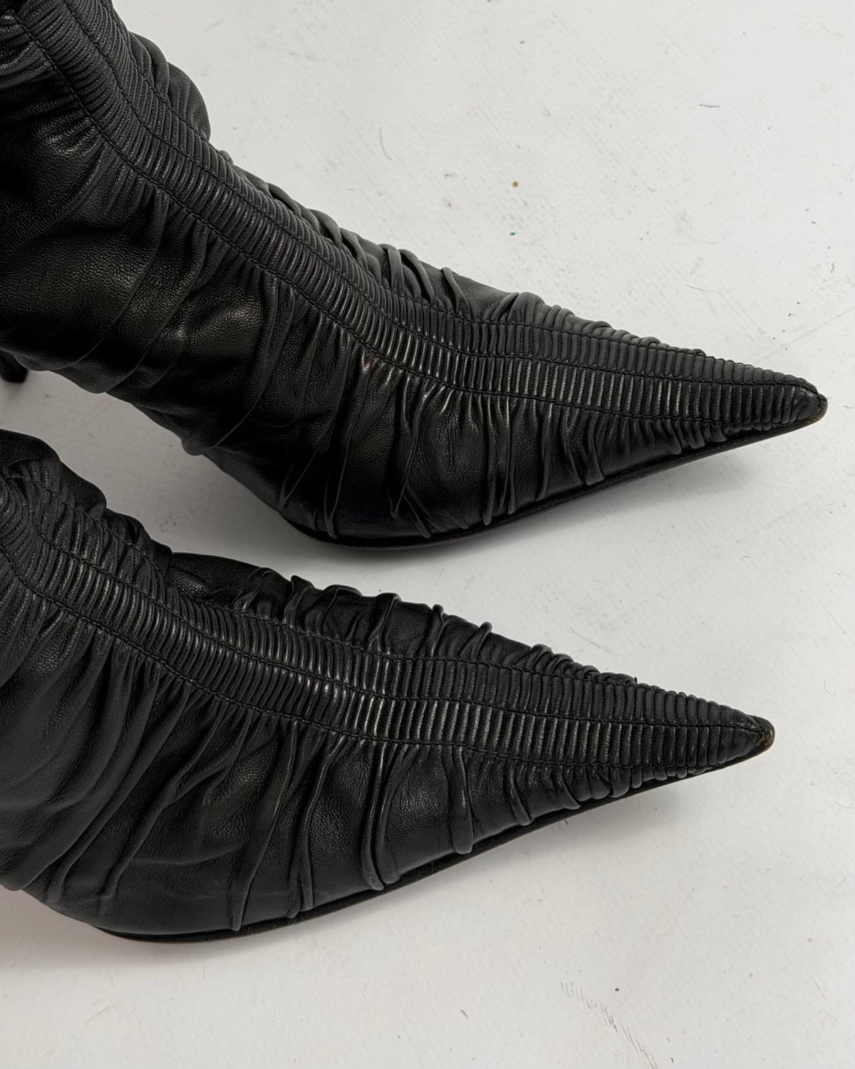Gianmarco Lorenzi Vintage Leather Boots — 36