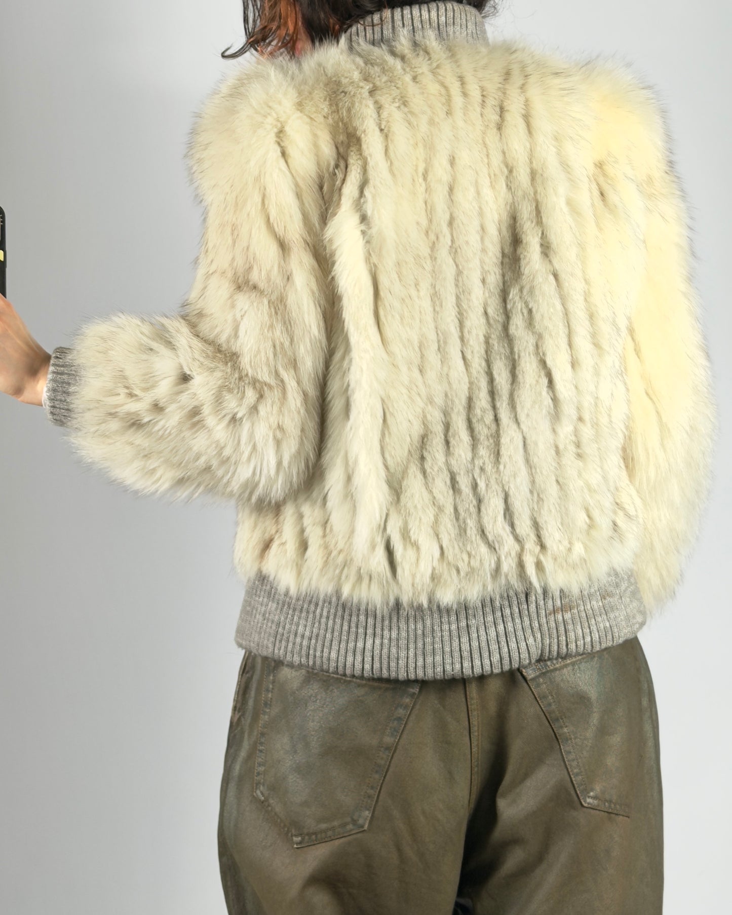 Vintage “Saga Fox” Arctic Fox Jacket — S/M