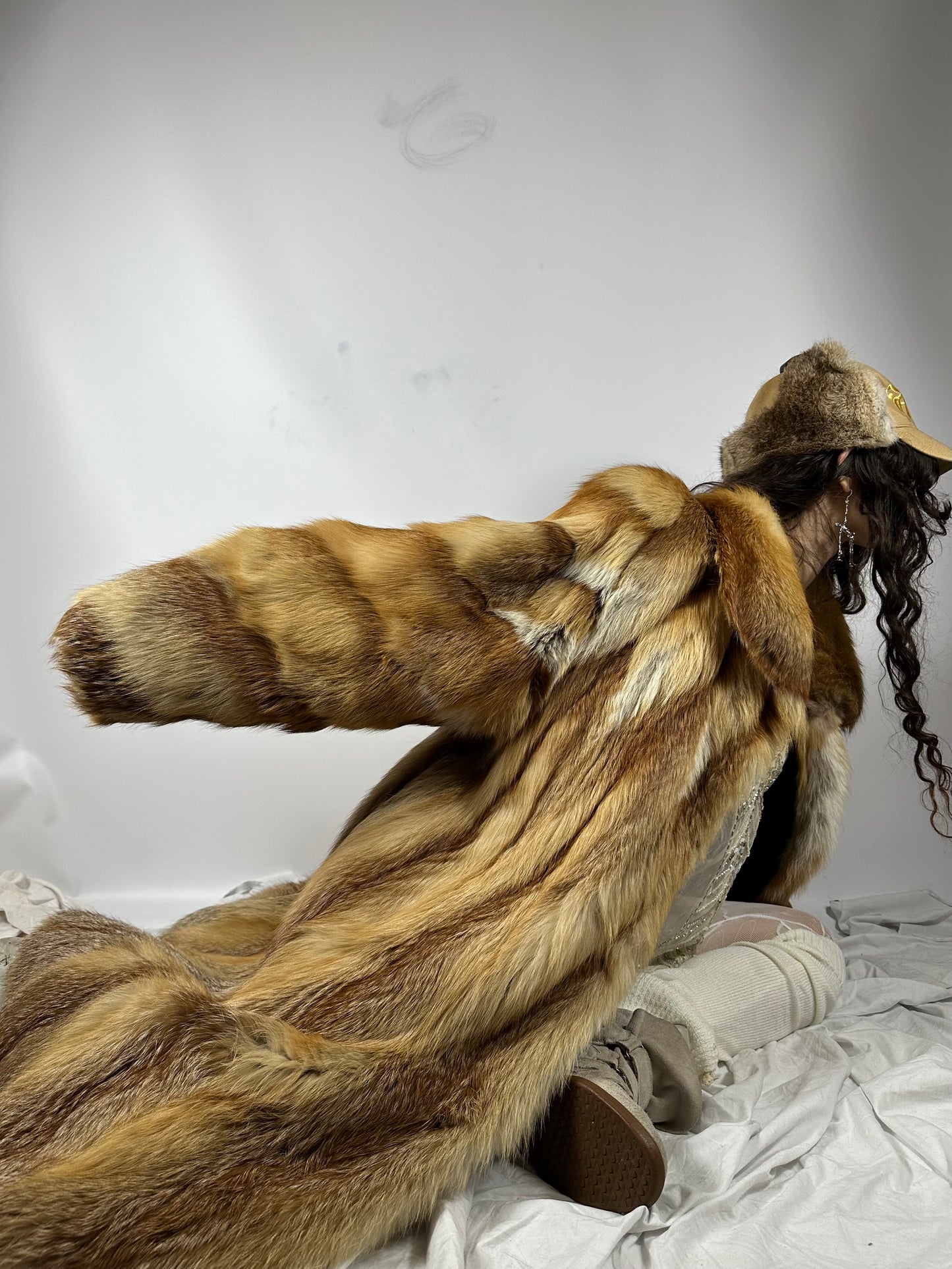 Vintage Fox Fur Coat