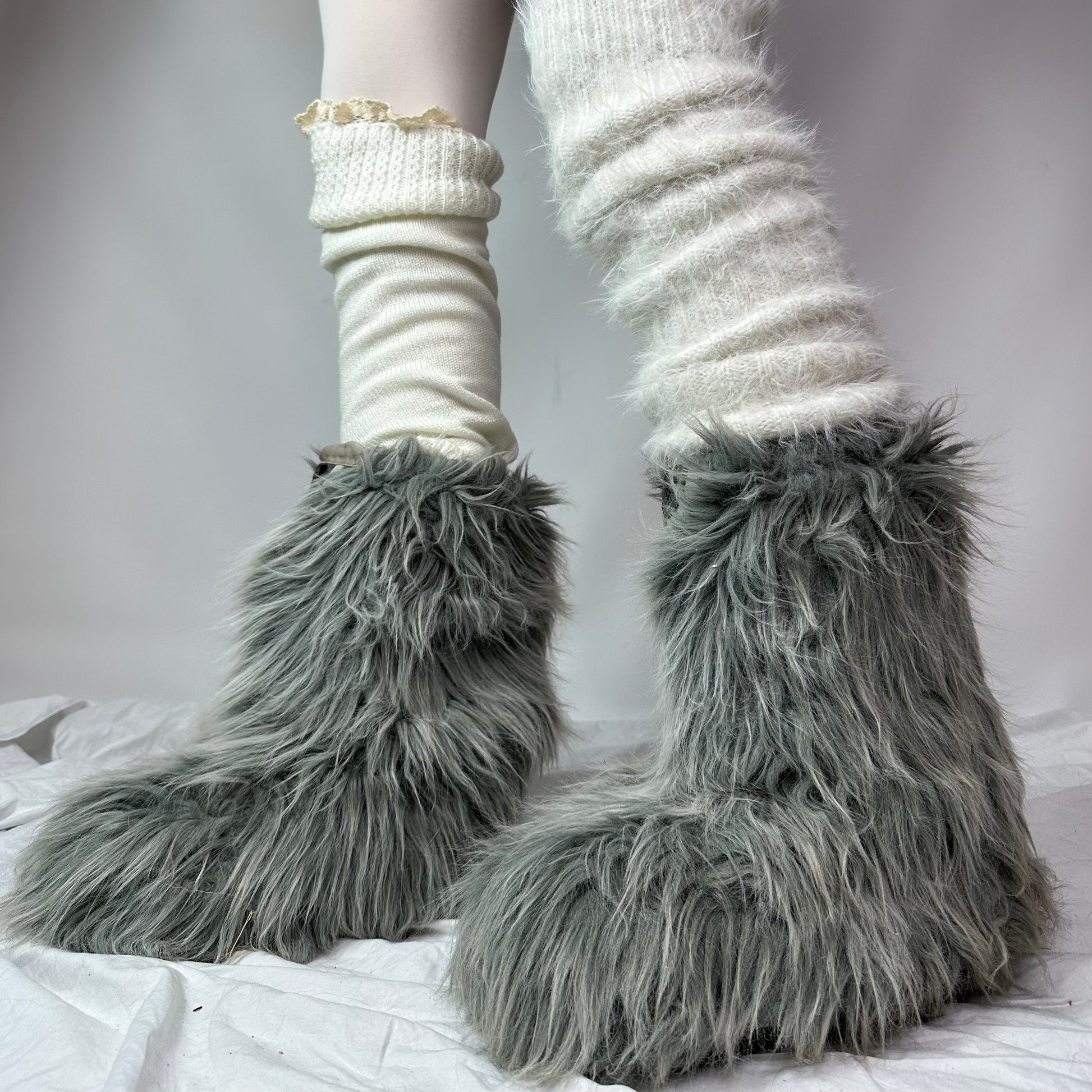 Roxy Vintage Fur Boots 37 39