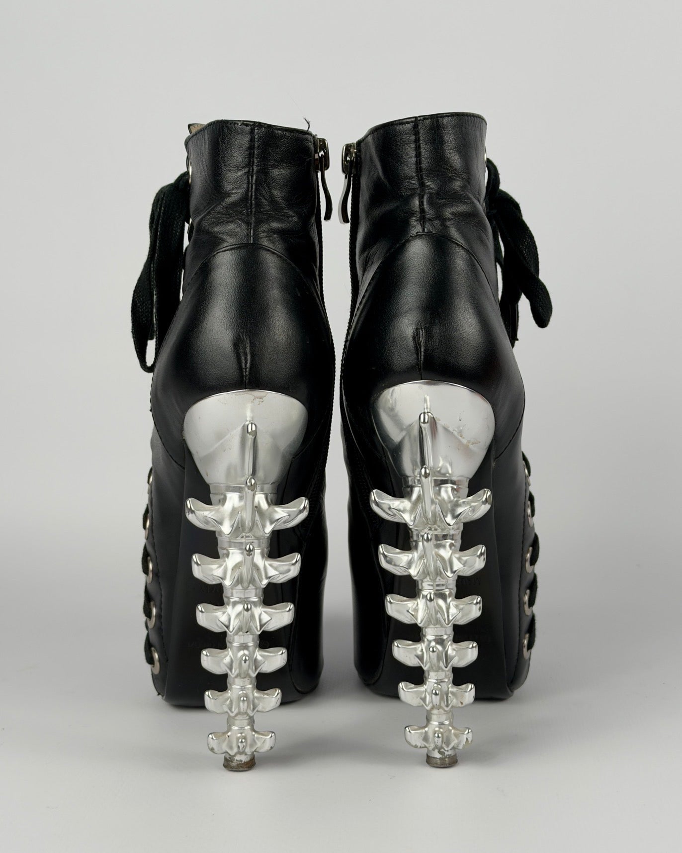 Gianmarco Lorenzi Spine Heel Boots — 36
