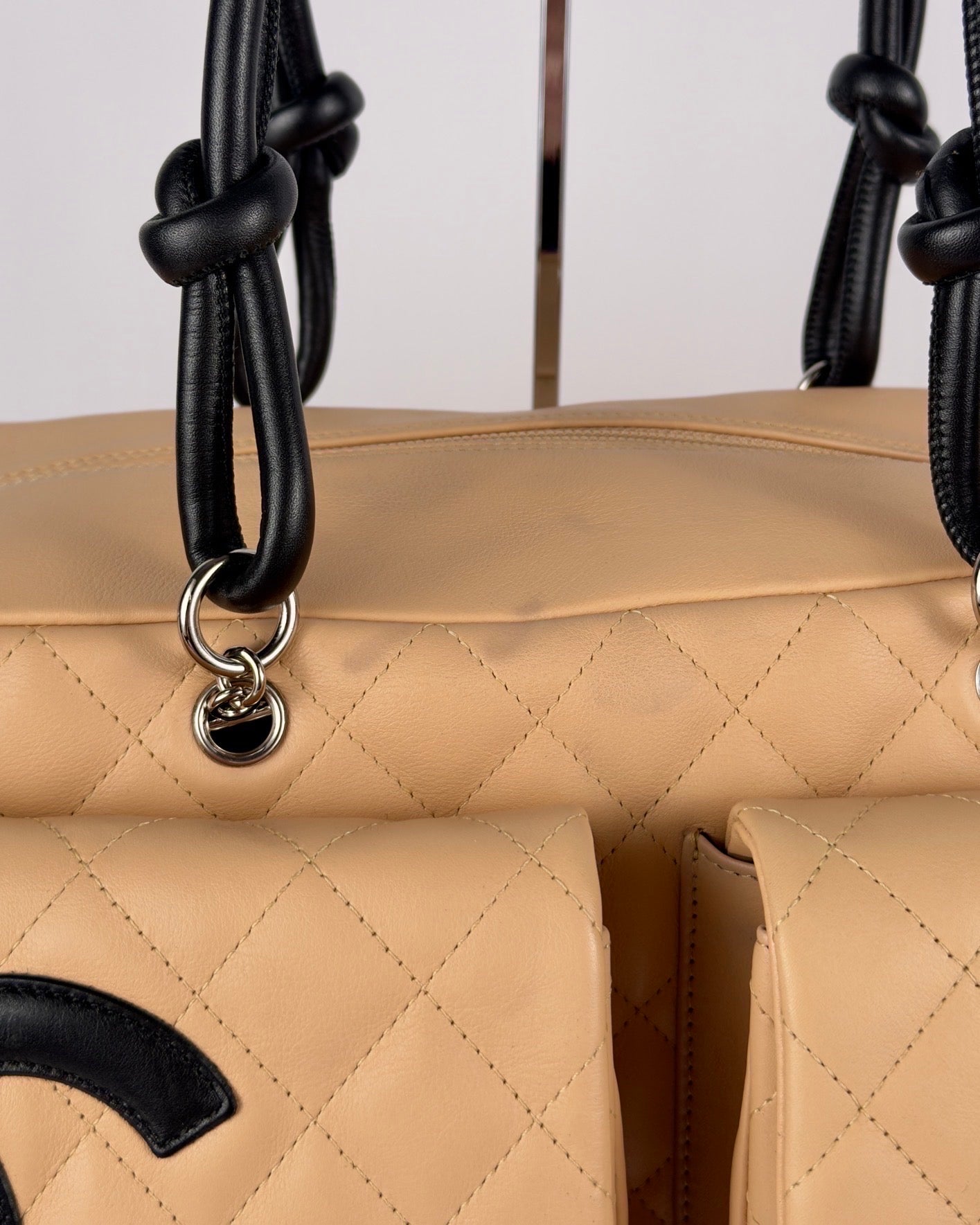 Chanel Cambon 2005 Multipocket Reporter Vintage Bag