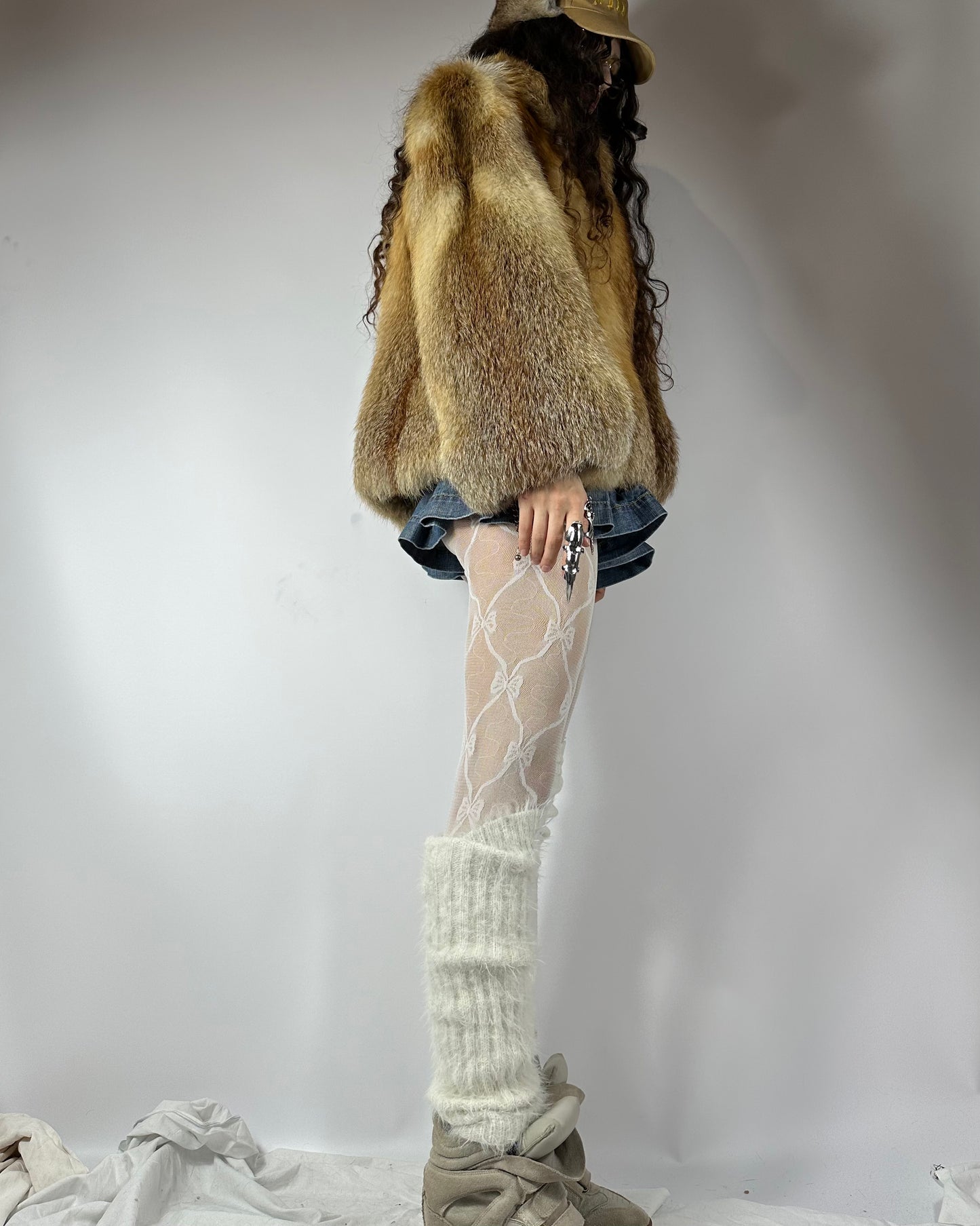 Vintage Fox Fur Coat