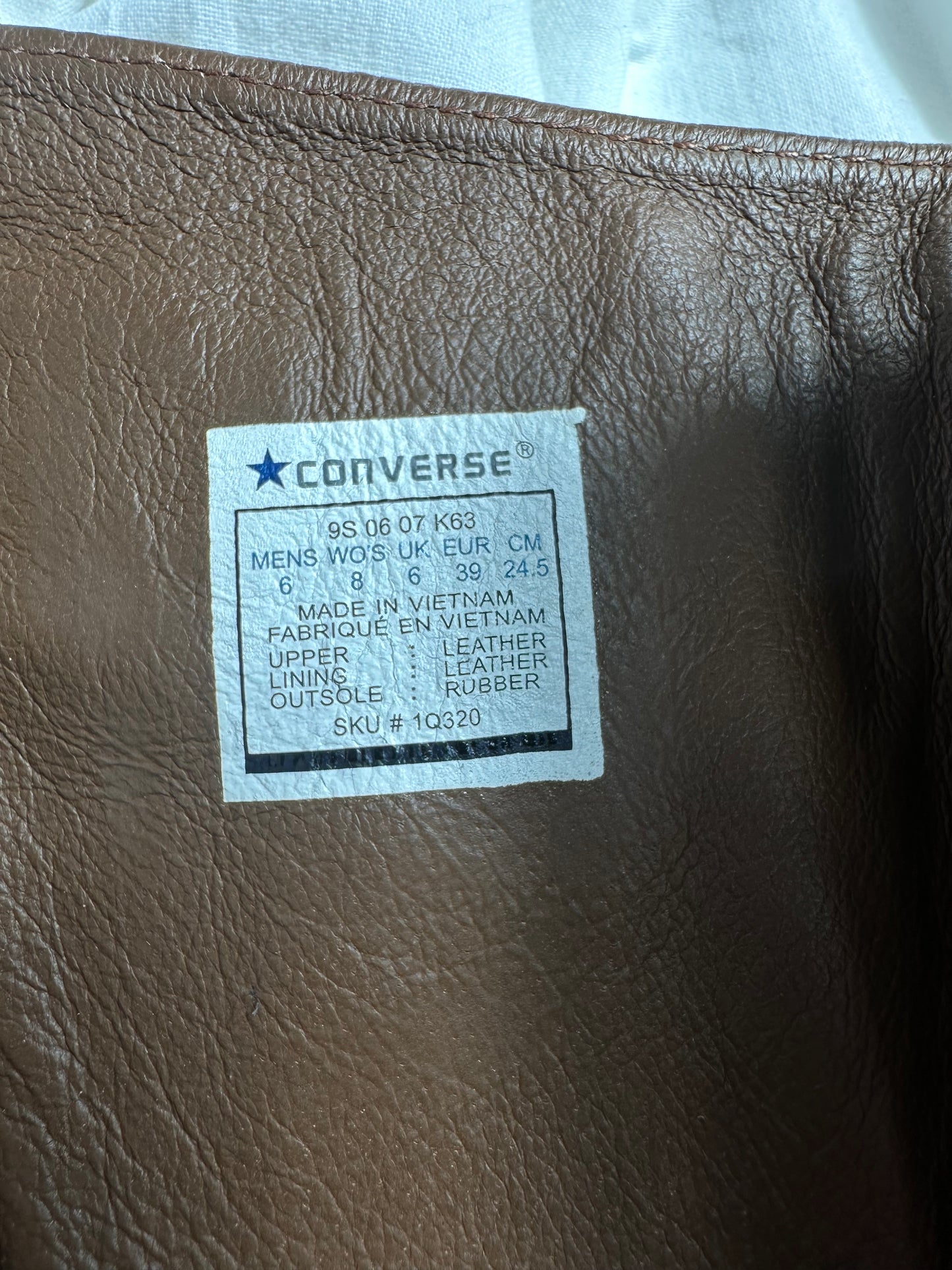 Converse Vintage Buckle Lace Up Boots 37/38 & 39.5