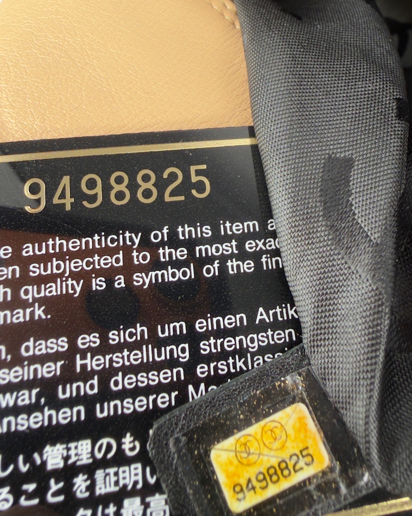 Chanel Cambon 2005 Multipocket Reporter Vintage Bag