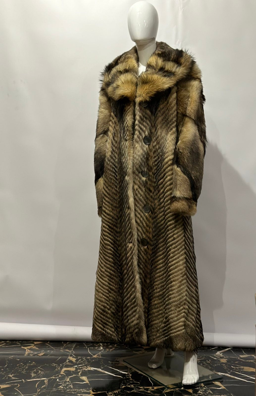 Vintage Long Fur Coat