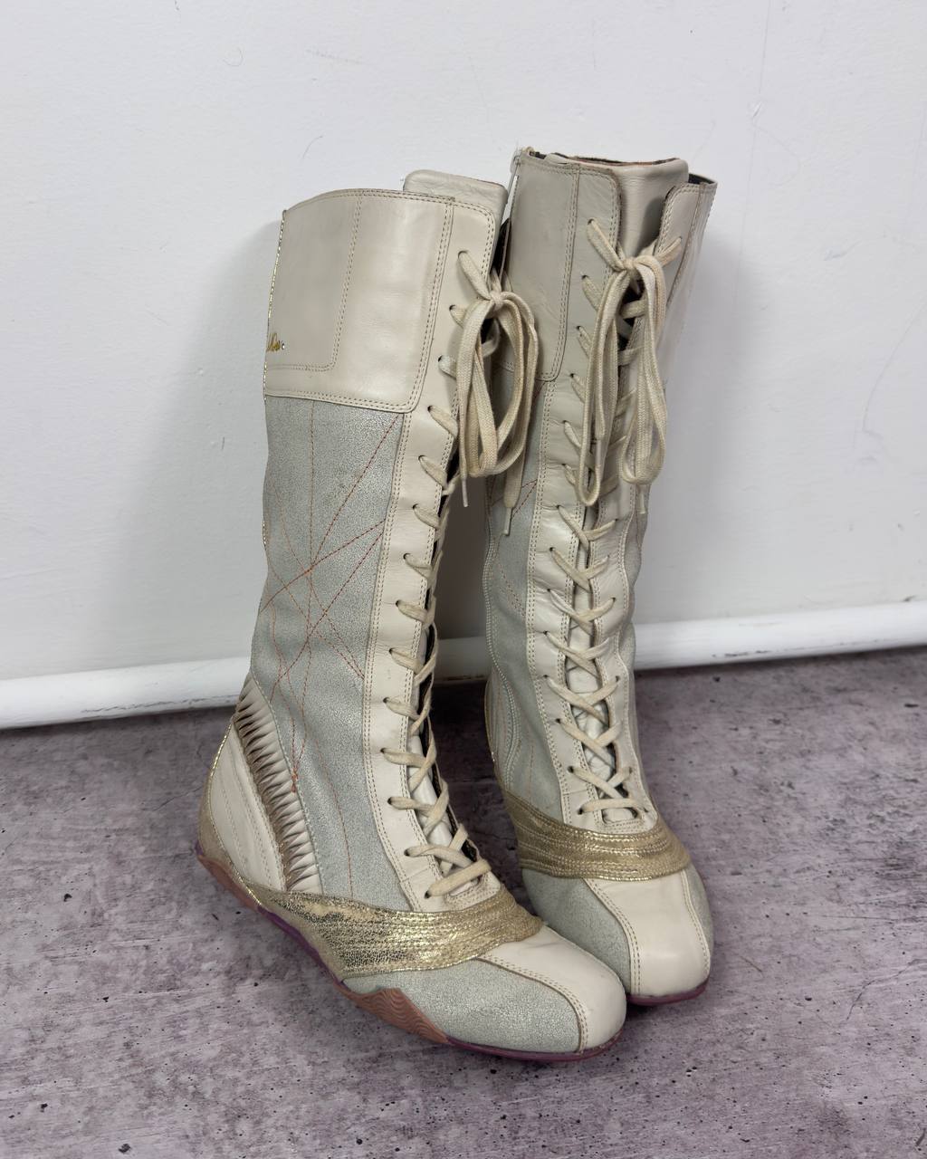 Vintage Boxing Boots 38.5/39