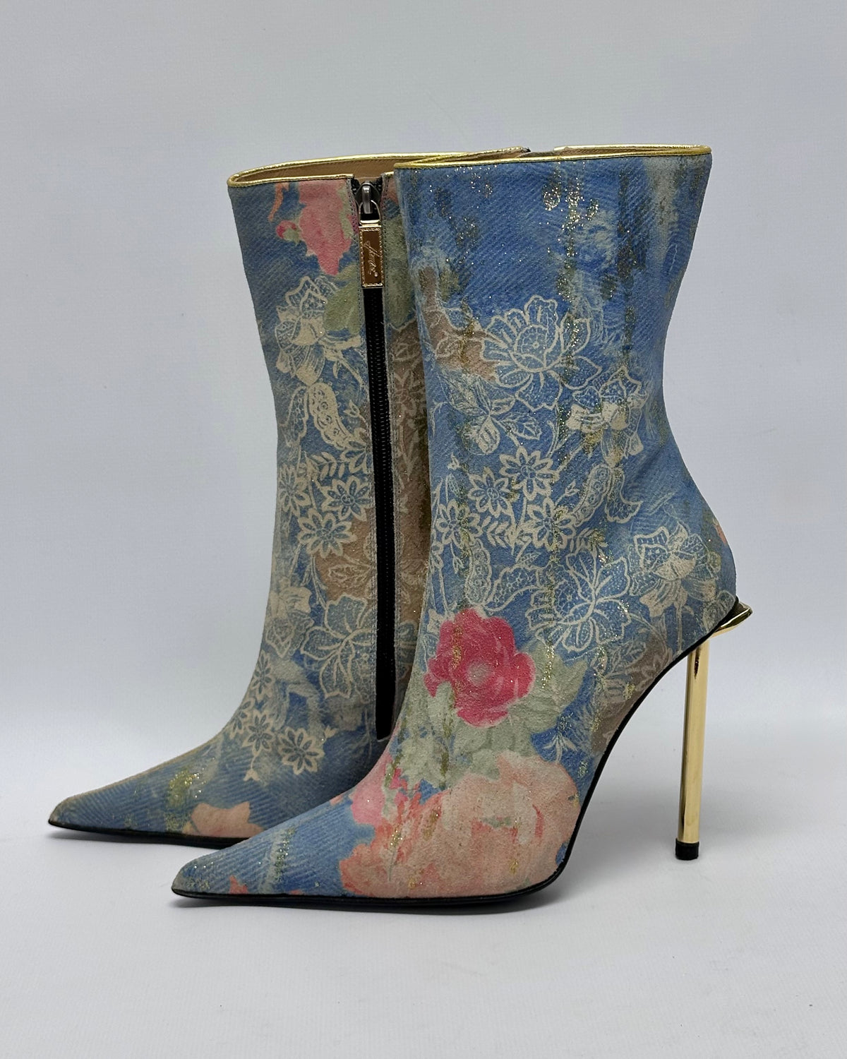 Hamlet Couture Vintage Suede Boots — 38
