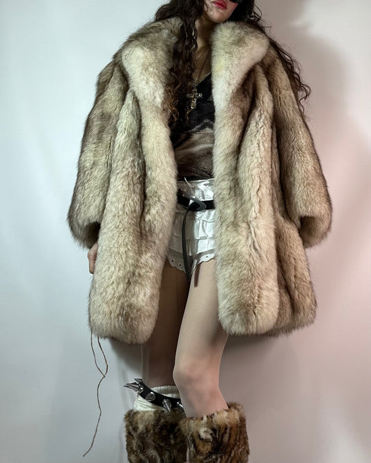 Vintage Fur Coat by Saga Fox