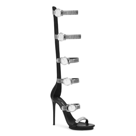 Giuseppe Zanotti x Christian Cowan Gladiator 6 watch boots