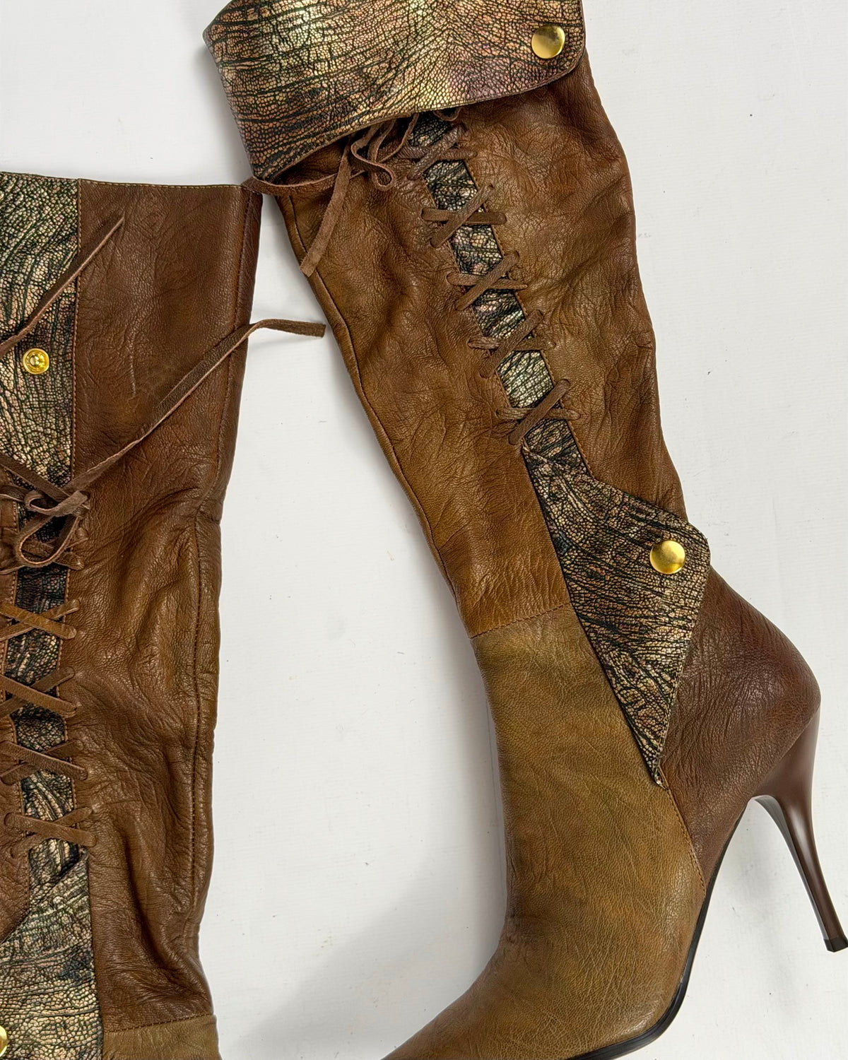 Vintage Leather Boots — 37, 38, 39