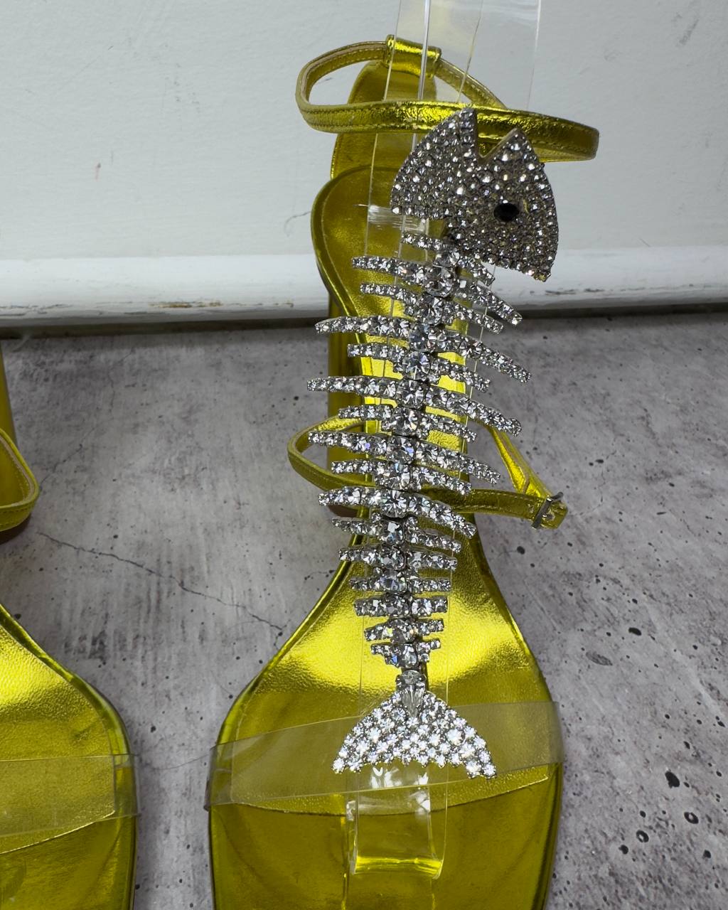 Giuseppe Zanotti Fishbone Heels — 40/40.5