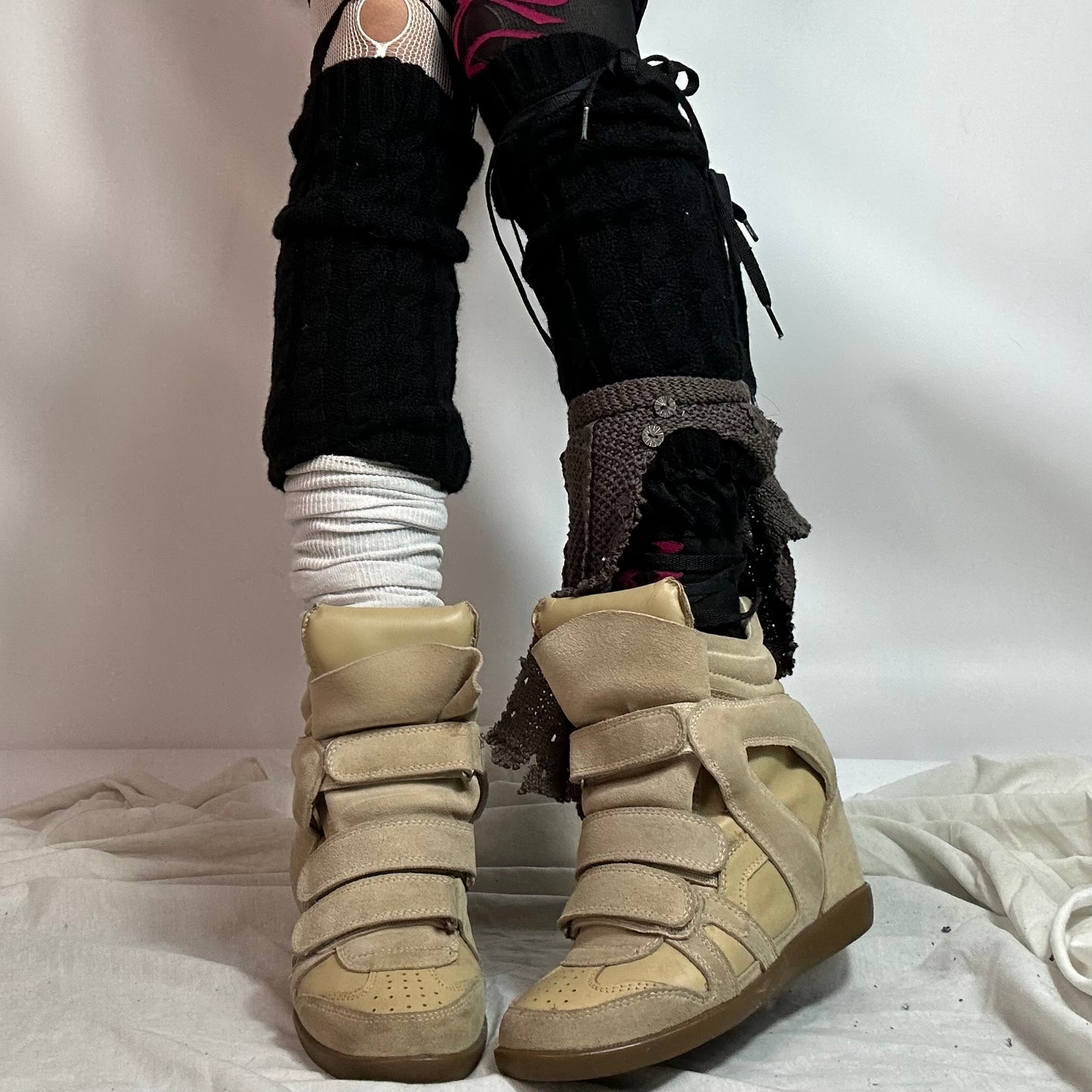 Luciano Carvari Wedge Sneakers