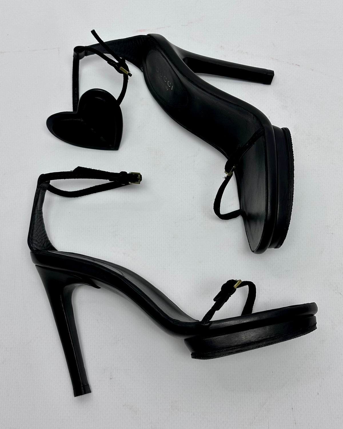 Gucci by Tom Ford S/S2002 Heart Heels — 36
