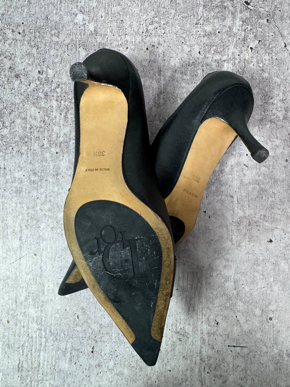 Christian Dior Vintage Leather Heels — 38.5