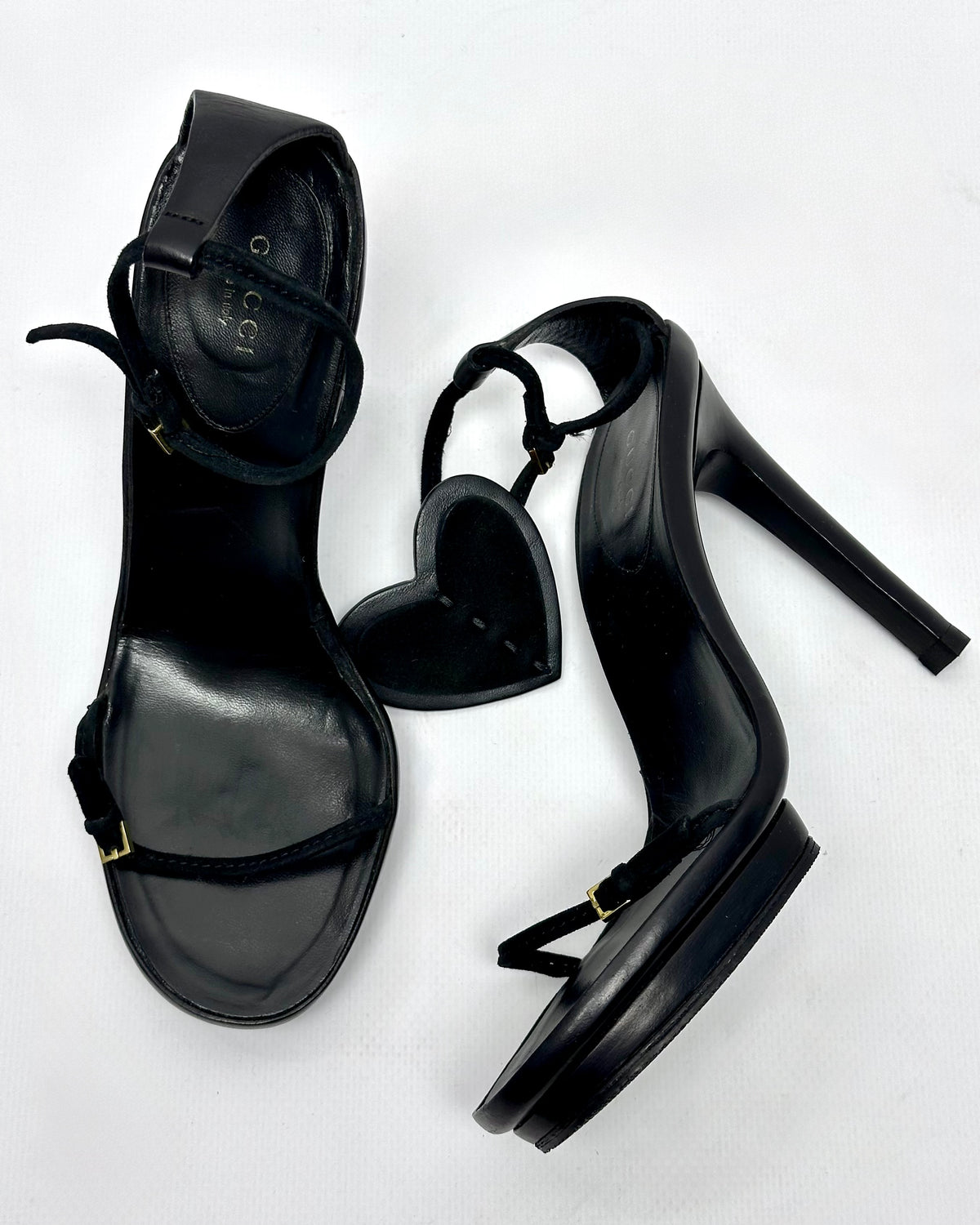 Gucci by Tom Ford S/S2002 Heart Heels — 38.5/39