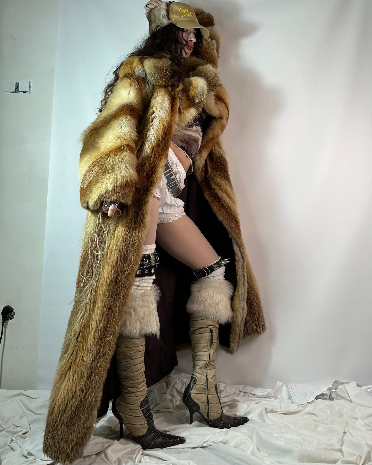 Vintage Long Fur Coat