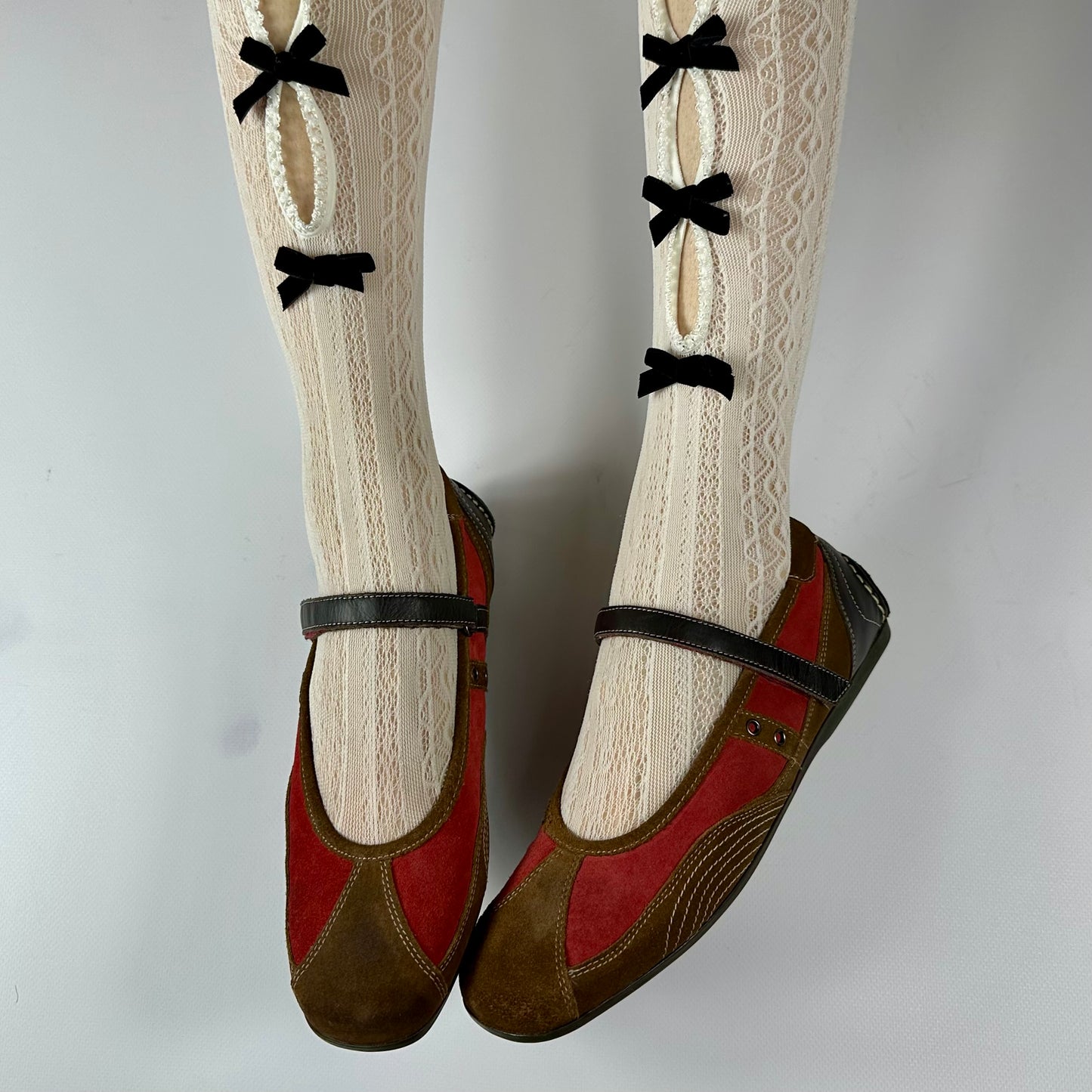 Vintage Suede Ballet Flats 40/41